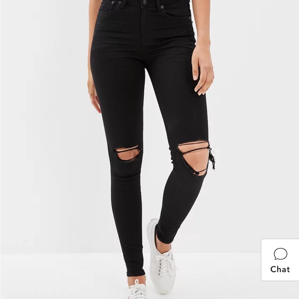 American eagle black the dream jeans